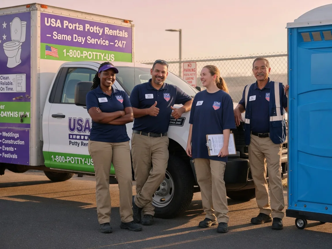 Porta Potty Rental company in Grapevine, TX